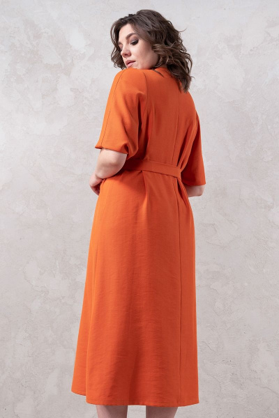 Платье полуприлегающего кроя с V-образным вырезом Avanti 1482 - фото 3