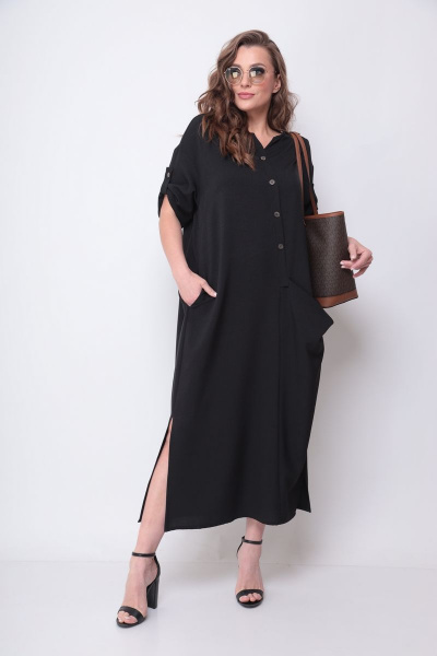 Платье Michel chic 2094/3 черный - фото 4