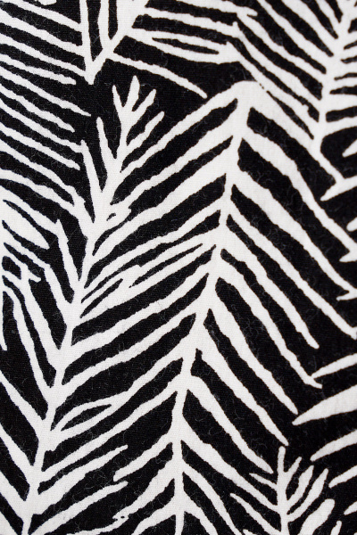 Платье Панда 96280w черно-белый - фото 4