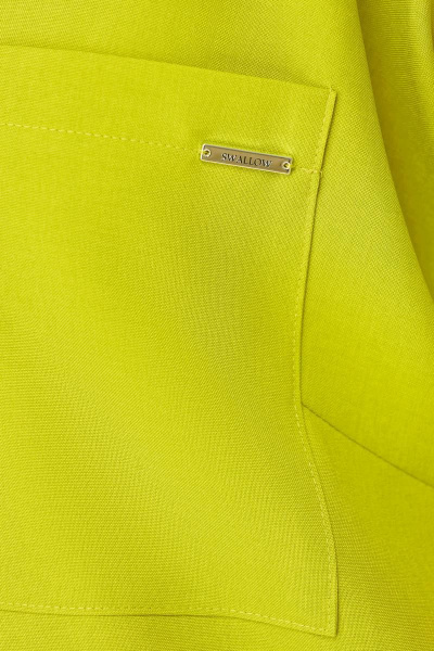 Летнее платье с нагрудными вытачками и воротником Swallow 496.4 - фото 13