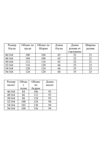 Летняя блуза и кюлоты из натуральных тканей стиль На каждый день AGATTI 5111 - фото 5
