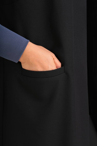 Комплект из серого тренча, джемпера и кюлотов для гардероба Ma Vie М508 - фото 4