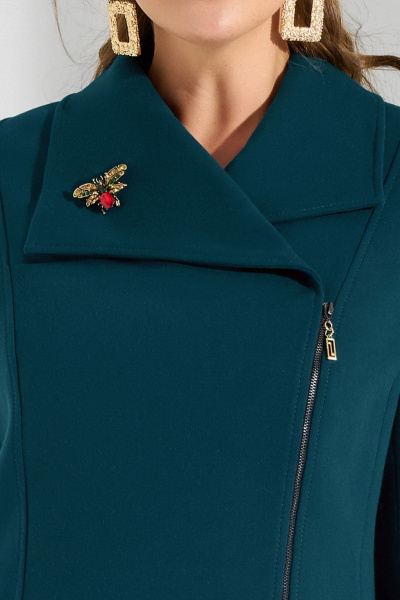 Жакет, юбка Lissana 3791 бирюза - фото 4