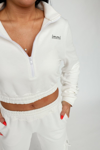 Брюки, худи Immi 7006 молоко - фото 7