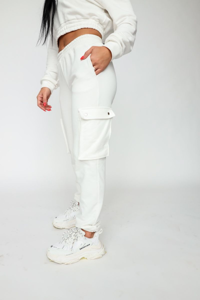 Брюки, худи Immi 7006 молоко - фото 6