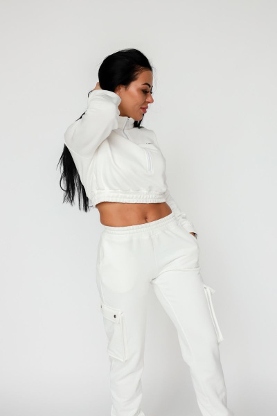 Брюки, худи Immi 7006 молоко - фото 3