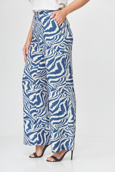 Брюки, жакет Abbi 5005 голубой - фото 6