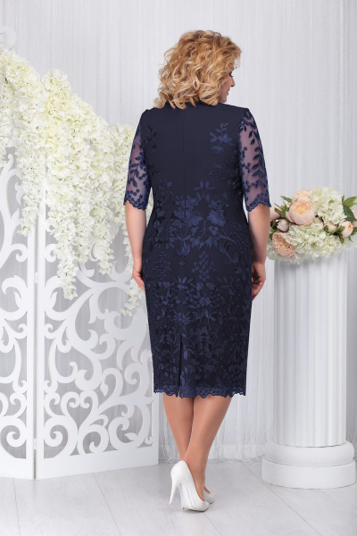 Платье Ninele 5734 т.синий - фото 2
