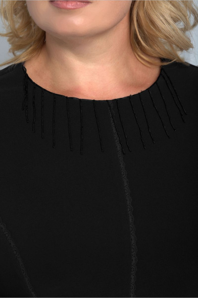 Платье Anelli 599 черный - фото 3