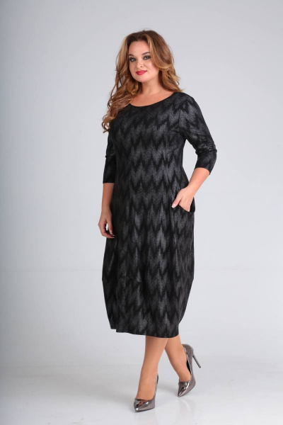 Платье Shetti 1007 черный - фото 3