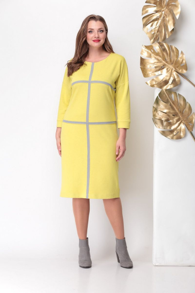 Платье Michel chic 945 лайм - фото 2