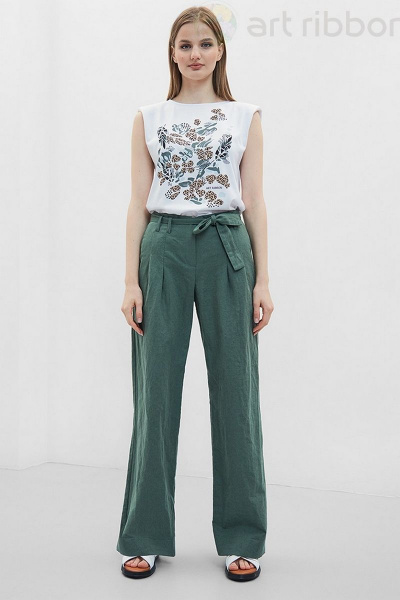 Футболка с дизайнерским принтом Art Ribbon M3894T - фото 4