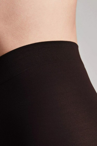 Черные плотные непрозрачные колготки микрофиброй для демисезона CONTE Episode_80_Nero - фото 4