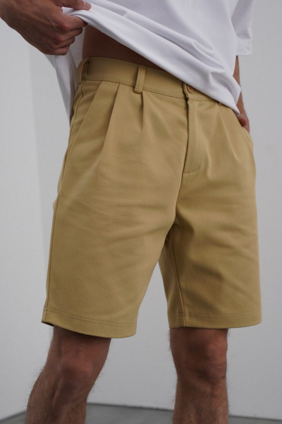 Шорты RAWR 374 бежевый - фото 7