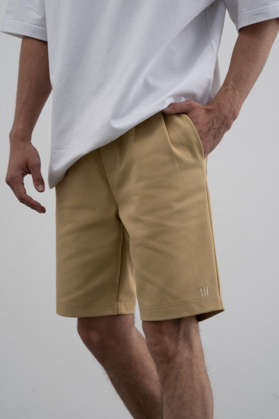 Шорты RAWR 374 бежевый - фото 4