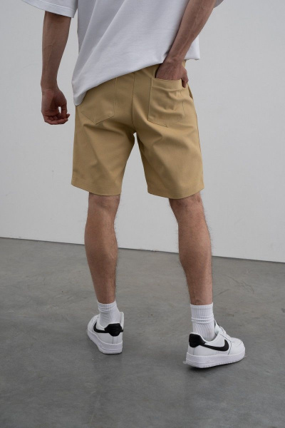 Шорты RAWR 374 бежевый - фото 3