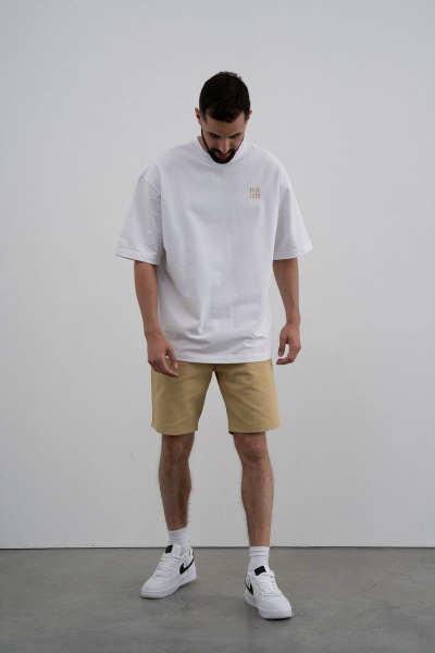 Шорты RAWR 374 бежевый - фото 2