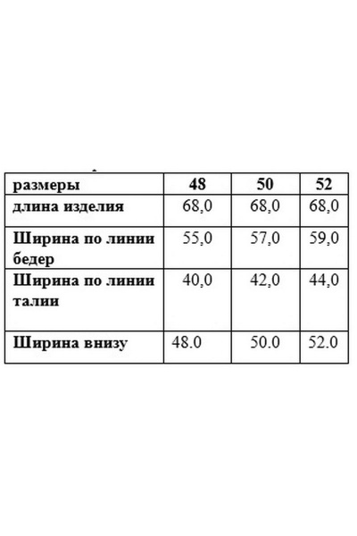 Юбка карандаш на притачном поясе с карманами Djerza 057А - фото 7