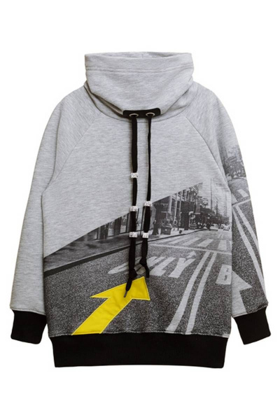 Свитшот из футера для мальчика на каждый день Bell Bimbo 182145 св.серый - фото 2