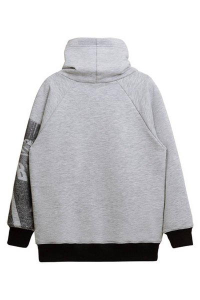 Свитшот из футера для мальчика на каждый день Bell Bimbo 182145 св.серый - фото 3