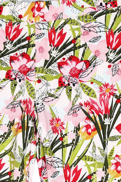 Демисезонные разноцветные леггинсы из трикотажа Bell Bimbo 180082 набивной - фото 3