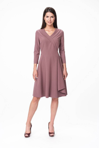 Платье Stilville 1666 розовый - фото 2