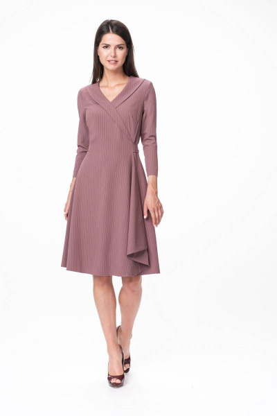 Платье Stilville 1666 розовый - фото 1