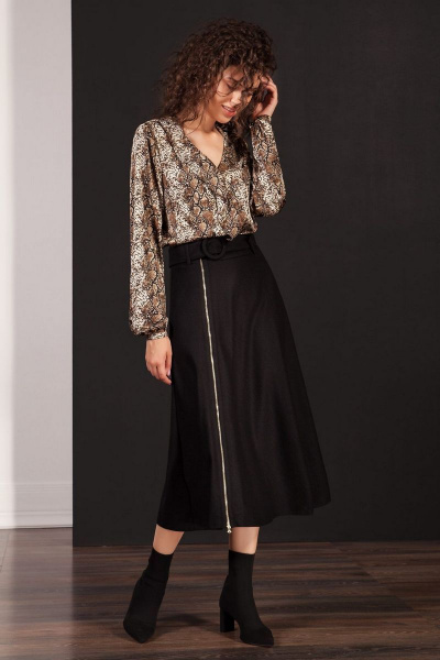 Юбка Nova Line 3536 чёрный - фото 1