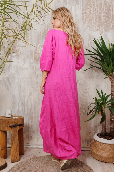 Платье АМУЛЕТ 9719 фуксия - фото 4