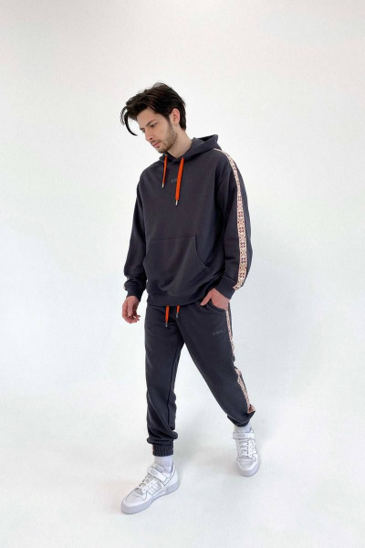 Брюки, худи А2ГА S1 графит - фото 1