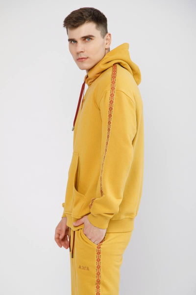 Брюки, худи А2ГА S2 горчица - фото 5