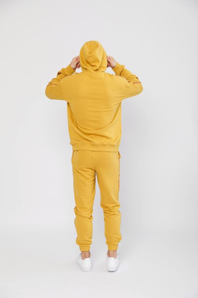 Брюки, худи А2ГА S2 горчица - фото 4