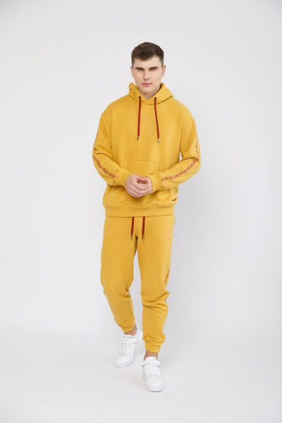 Брюки, худи А2ГА S2 горчица - фото 2