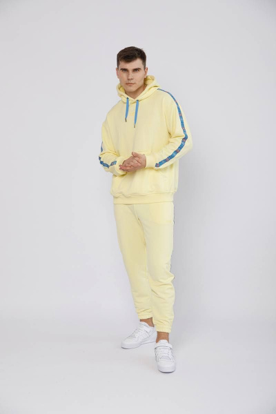 Брюки, худи А2ГА S2 желтый - фото 1
