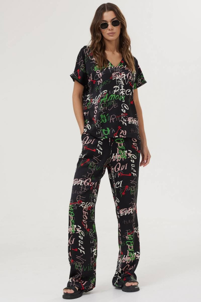 Блуза, брюки Lyushe 3490 - фото 1