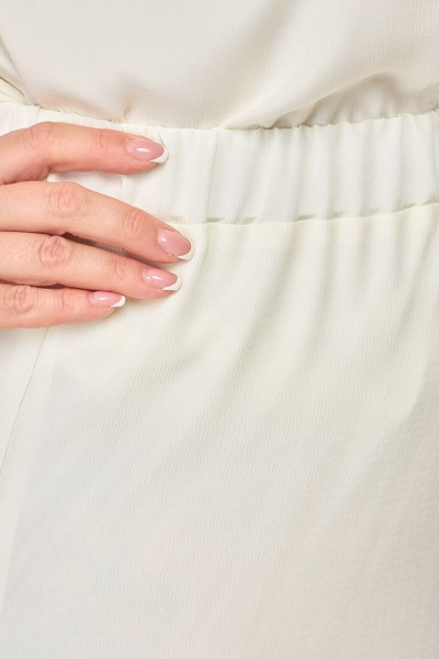 Романтичный летний комплект из шифона: блузка и брюки с вышивкой Angelina & Сo 844 - фото 10