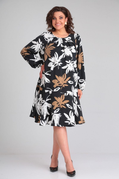 Платье Mubliz 086 цветы - фото 6