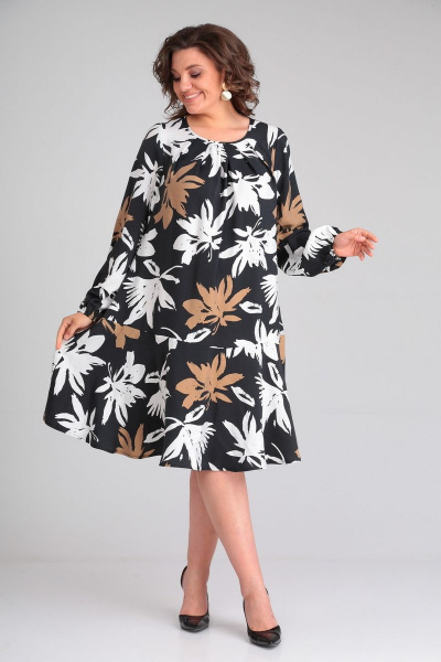 Платье Mubliz 086 цветы - фото 3