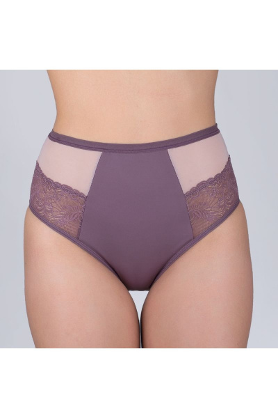 Трусы трикотажные фиолетовые для ежедневного комфорта Verally 1144-1 крокус - фото 2