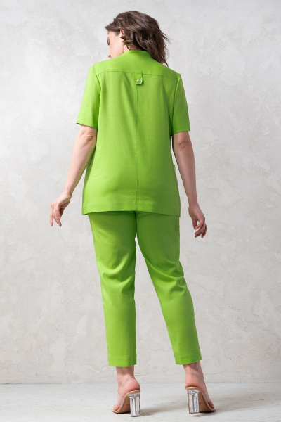 Леновые брюки и жакет в деловом стиле для летнего гардероба Avanti 1524 - фото 2