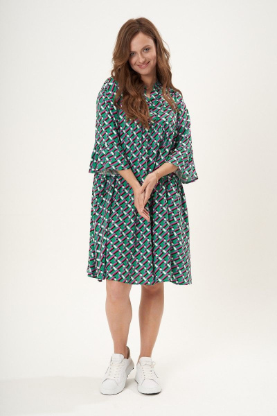 Бохо летнее платье свободное в стиле бохо с воланами Fantazia Mod 4527 - фото 2