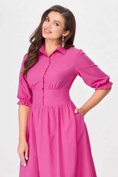 Платье Abbi 1013 малина - фото 5