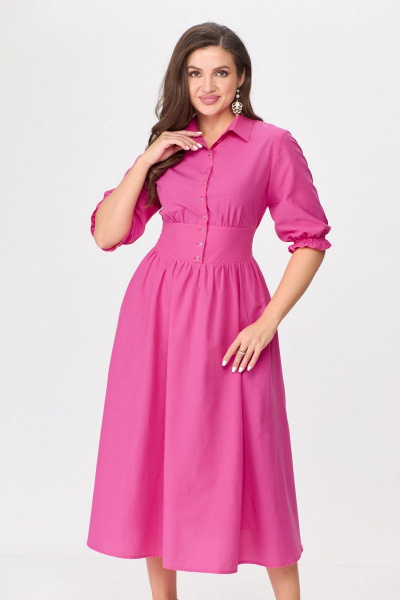 Платье Abbi 1013 малина - фото 4