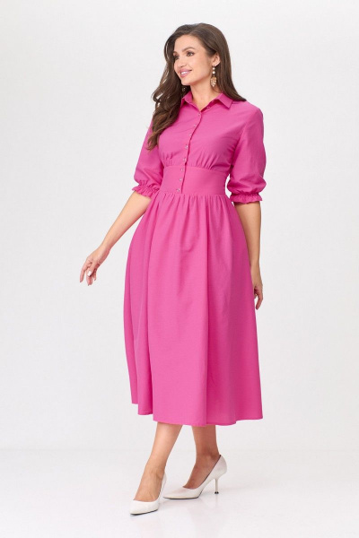 Платье Abbi 1013 малина - фото 3