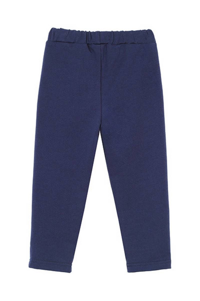 Демисезонные синие леггинсы из трикотажа с принтом Bell Bimbo 192052 т.синий - фото 2