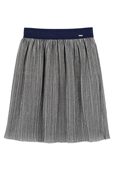 Юбка из трикотажа с люрексом и аппликацией Bell Bimbo 192110 мультиколор - фото 3