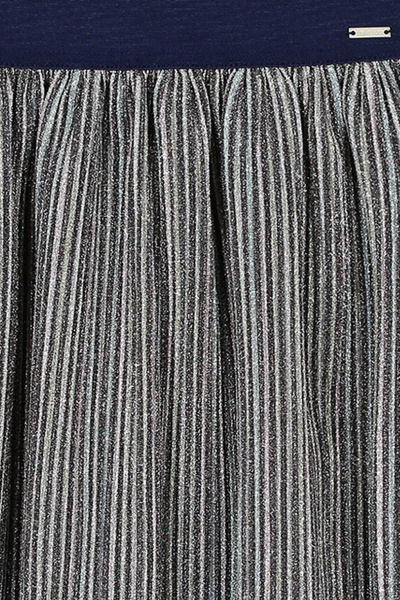 Юбка из трикотажа с люрексом и аппликацией Bell Bimbo 192110 мультиколор - фото 4