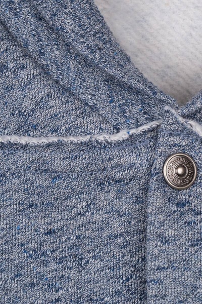 Джинсовый жакет с принтом собаки для мальчика Bell Bimbo 192123 синий меланж - фото 4