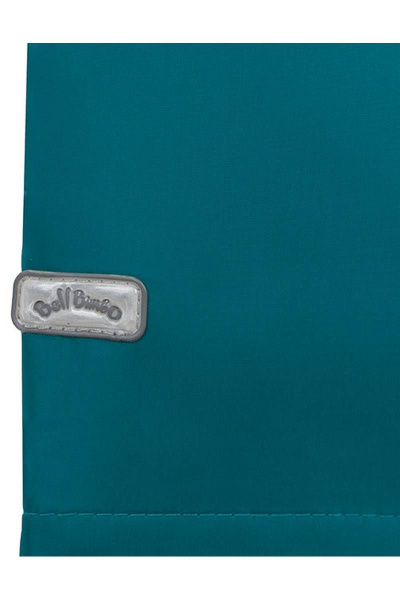 Брюки для девочки прямого силуэта из плащевой ткани Bell Bimbo 193005 т.бирюза - фото 3