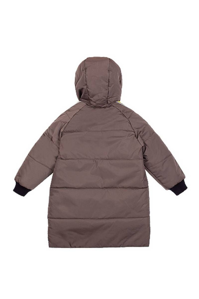 Зимняя куртка с утеплителем из синтепона и вышивкой Bell Bimbo 193025 хаки - фото 2